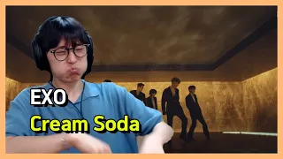 eng sub) "팬 아니어도 좋다고 들을 노래"  엑소(EXO) - Cream Soda MV 리액션 reaction