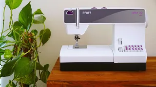 Unboxing new sewing machine | Pfaff Select 3.2 unboxing, bobbin winding and threading  | IDT system