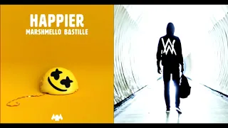 Faded Vs Happier (Mashup) - Alan Walker x Marshmello "Original Mix"