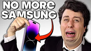 Samsung Reacts to Apple Breaking Up With Them