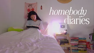 homebody diaries🏠 getting back into a routine, book haul, self care