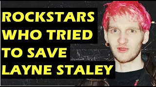 Rockstars Who Tried To Save Alice In Chains Layne Staley