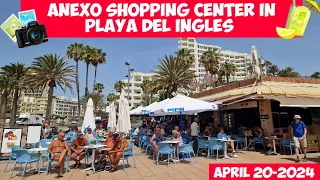 Gran Canaria 🌴PLAYA DEL INGLES IN APRIL-ANEXO SHOPPING CENTER - 2024