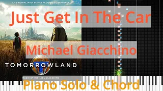 🎹Just Get In The Car, Solo & Chord, Michael Giacchino, Synthesia Piano