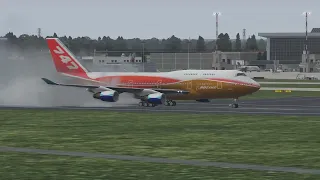 Boeing 747 Pilot Get Fired Away After Trying to Take Off During Bad Weather | plane -12