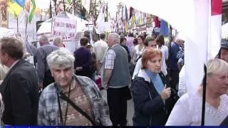 Tymoshenko supporters rally for detained ex-premier