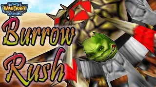 Warcraft 3 - Burrow Rush #2 (1v1 #88)