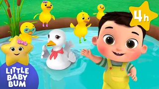 Counting Six Little Ducks ⭐ Four Hours of Nursery Rhymes by LittleBabyBum