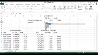 Calcular el BETA en excel