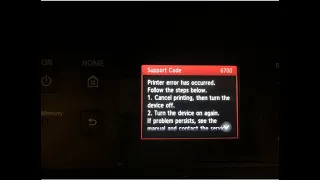 Xử lý lỗi Error 6700 support code Canon MAXIFY MB5060, MB5070, MB5320, MB2010, MB5170,mb5410, MB5140