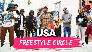 Dancers Start Freestyle Circle Outside Howard Theatre  | Red Bull Dance Your Style USA 2021