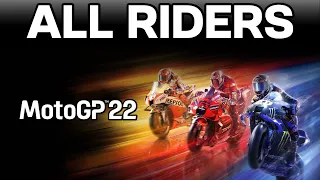 MotoGP 22 - All Riders (All Official & Historical Riders)