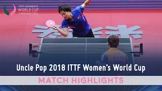 Li Jie vs Kim Song I 2018 ITTF Women's World Cup Highlights (Group)