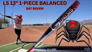 Hitting with the 13" Balanced Louisville Slugger Black Widow Genesis | USSSA Slowpitch Bat Review