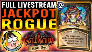 ⭐ New JACKPOT Rogue! Murder at Castle Nathria - Hearthstone