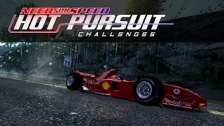 NFS Hot Pursuit Challenges - Early version of "Formula" race