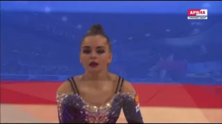 Arina Averina (RUS) ECh Varna 2021 Ribbon final 22.600