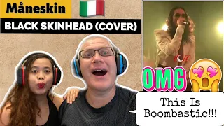 Måneskin - BLACK SKINHEAD | LIVE | REACTION!🇮🇹