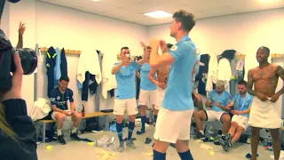 John Stones Dancing After Manchester City Crowned Champions