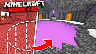 I Transformed The Nether Portal In Hardcore Minecraft! (#97)