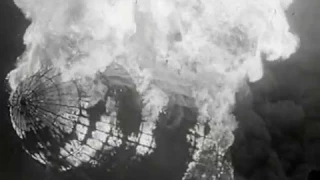 Hindenburg Disaster newsreel paired with Herbert Morrison recording