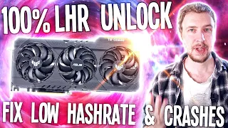 100% LHR unlock WITHOUT Nicehash in NBminer! ETH hashrate for 3060,3060 Ti,3070,3070 Ti,3080,3080 Ti