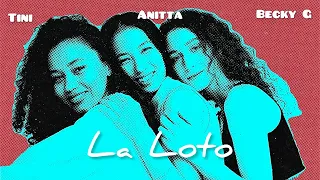 TINI, Anitta & Becky G - La Loto (slowed + reverb) [Visualizer]