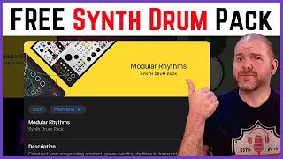 NEW GarageBand iOS Update | Modular Rhythms Synth Drum Pack