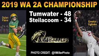 2019 WASHINGTON STATE 2A CHAMPIONSHIP:  Tumwater 48 - Steilacoom 34