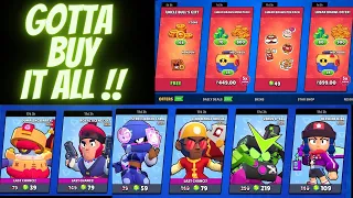 ⭕LIVE⭕ Brawl Stars Lunar Update Skins & Pins ! Over 600 Gems on Skins!! Virus 8-bit, Heroine Bibi ❤️