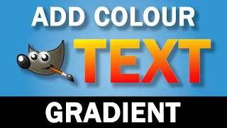 Use This Tip to Add Colour Gradient to Text in Gimp