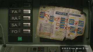Subway Office Puzzle: Bring the Trains Online in the Subway Office | Resident Evil 3 Remake