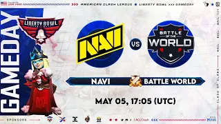 NAVI vs BATTLE WORLD | CLASH OF CLANS