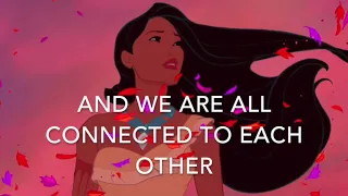 Colors of the wind (-2)  - Pocahontas - Karaoke  female lower