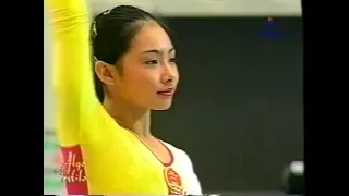 1998 Zurich Gymnastics World Cup Event Finals - Liu Xuan (CHN) BB (Argentina TV)