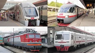 [Georgian Railway] Trains in Tbilisi 2018 / トビリシ駅を発着する列車