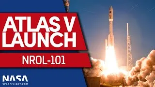 Atlas V's First Launch with GEM-63 Solid Rocket Boosters (NROL-101)
