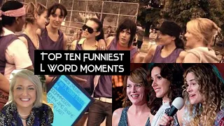 Top Ten Funniest Moments On The L Word! | Christmas Eve Special | The L Word Advent Calendar Day 24!