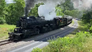 Railfanning the Western Maryland 1309,CSX& Amtrak including CSX I015 in Fairhope PA!