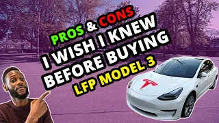 First 1000 Miles with New LFP 2021 Tesla Model 3 | Pros & Cons - MUST WATCH