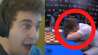"WHAT JUST HAPPENED!?" So Bad Carlsen Can't Even Look