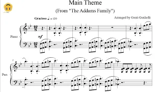 Main Theme from "The Addams Family" (Piano Solo/Sheets)