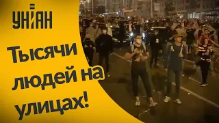 Тысячи людей в Минске выходили на улицы