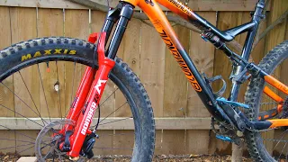 Marzocchi Bomber Z2 Review & Comparison To Rockshox 35 Gold RL