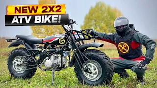 Newest 2x2 ATV Motorbike Scout! Like Rokon but much cheaper.