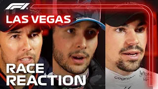 Drivers' Reaction After the Race | 2023 Las Vegas Grand Prix