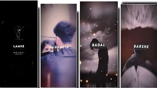 Kabhi Jo Badal Barse🌼❤️Status Asthetic Status🥀|New Love Status👩‍❤️‍💋‍👨| Full Screen Status #shorts