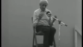 J. Krishnamurti - Saanen 1976 - Public Discussion 1 - Why should we get hurt?