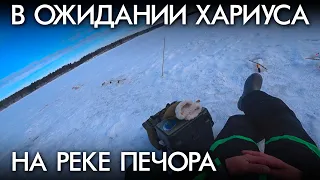 В ожидании хариуса на реке Печора