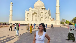 Inside The Taj Mahal with my family! ❤️